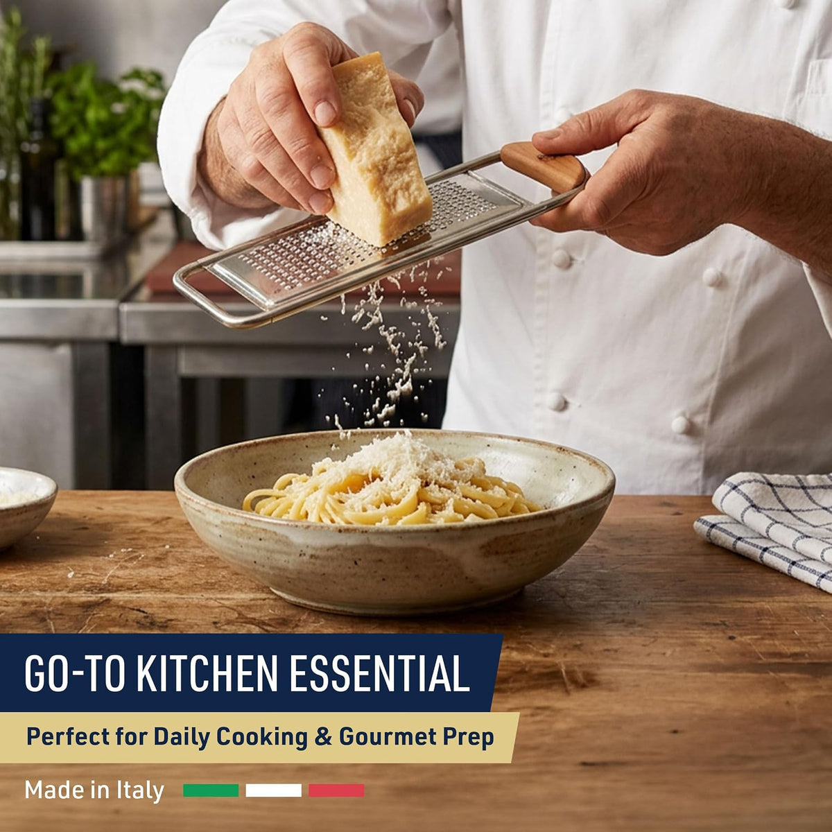 Flat Handheld Mandoline Slicer for Kitchen, 12”