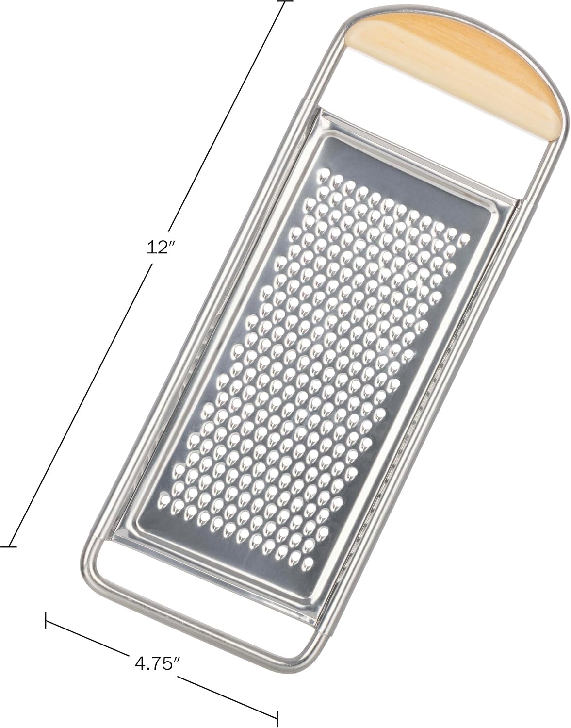 Flat Handheld Mandoline Slicer for Kitchen, 12”