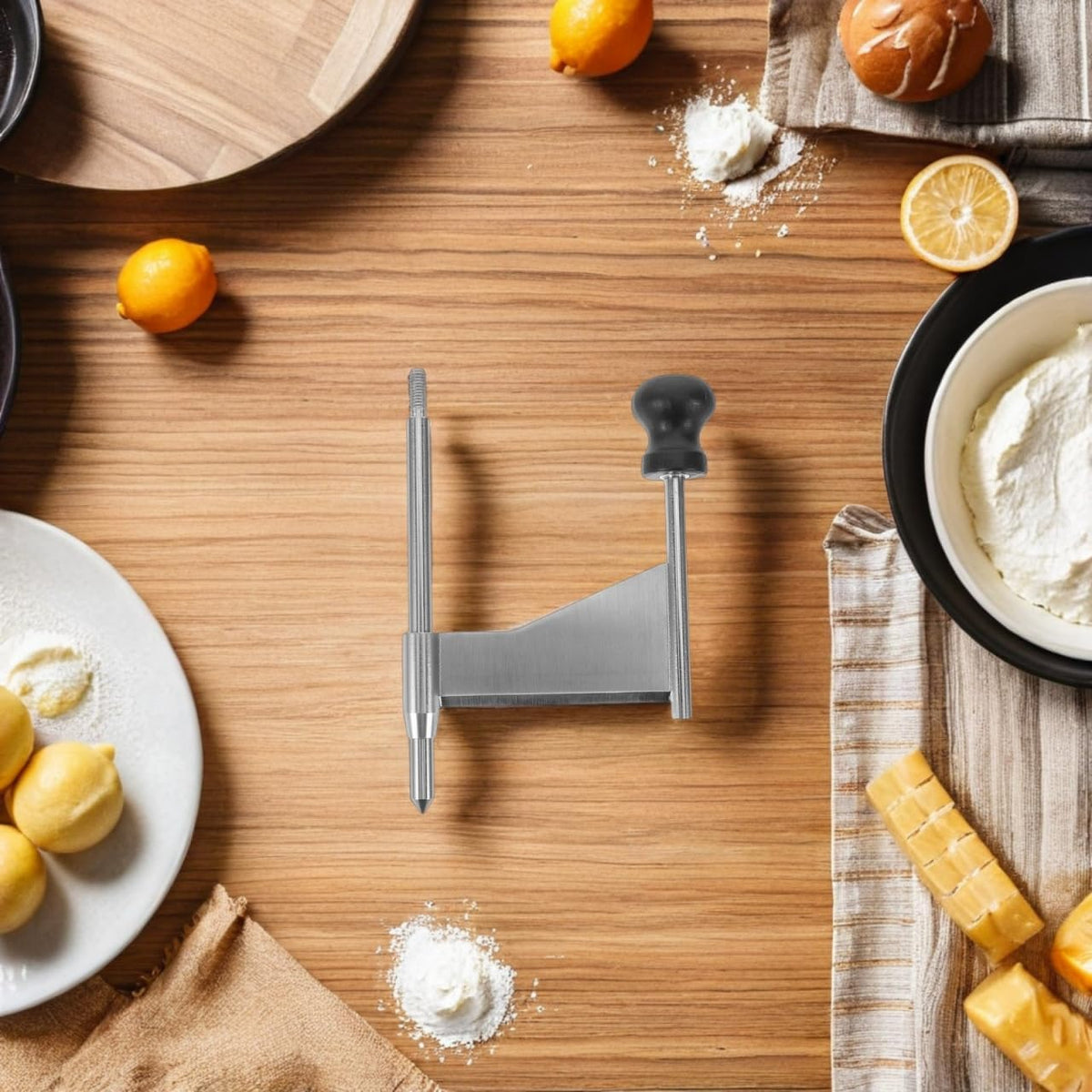 Cheese Curler Wheel Accessory Blade Manual Cheese Shaver Blade for Hard Butter Slicing Handheld Rotary Grater for Home Kitchen Restaurant Cafe Dessert Prep 5.70 X 3.54 X 0.98 in