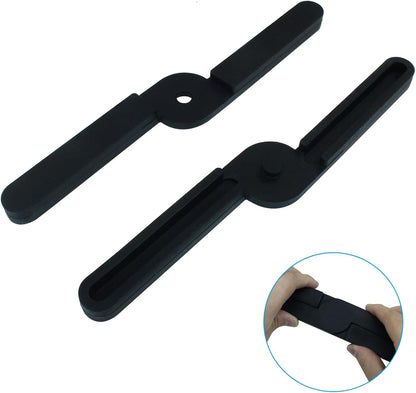 3 Pack Foldable Silicone Trivets, Black, X-Shaped | Versatile and Durable, Anti-Slip and Heat-Resistant, For Hot Dishes Pots and Pans