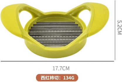 1PC Stainless Steel Tomato Slicer Potato Cut Multi-Function Fruit and Vegetable Uniform Slicer Fruit Divider Potato Slicer