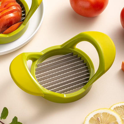 1PC Stainless Steel Tomato Slicer Potato Cut Multi-Function Fruit and Vegetable Uniform Slicer Fruit Divider Potato Slicer