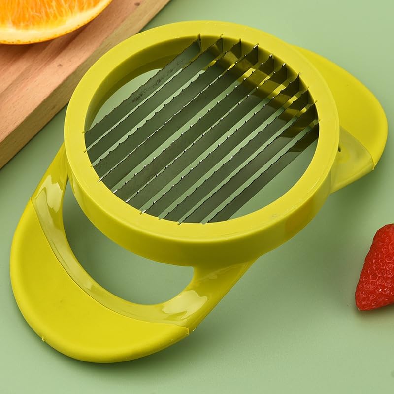 1PC Stainless Steel Tomato Slicer Potato Cut Multi-Function Fruit and Vegetable Uniform Slicer Fruit Divider Potato Slicer