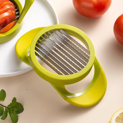 1PC Stainless Steel Tomato Slicer Potato Cut Multi-Function Fruit and Vegetable Uniform Slicer Fruit Divider Potato Slicer