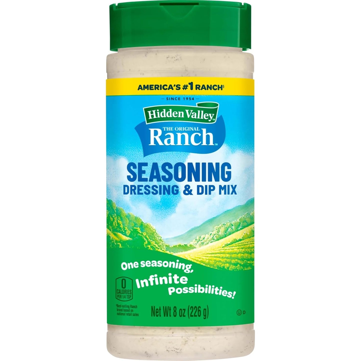 Original Ranch Seasoning, Dressing and Dip Mix, 8 Ounces (Package May Vary)