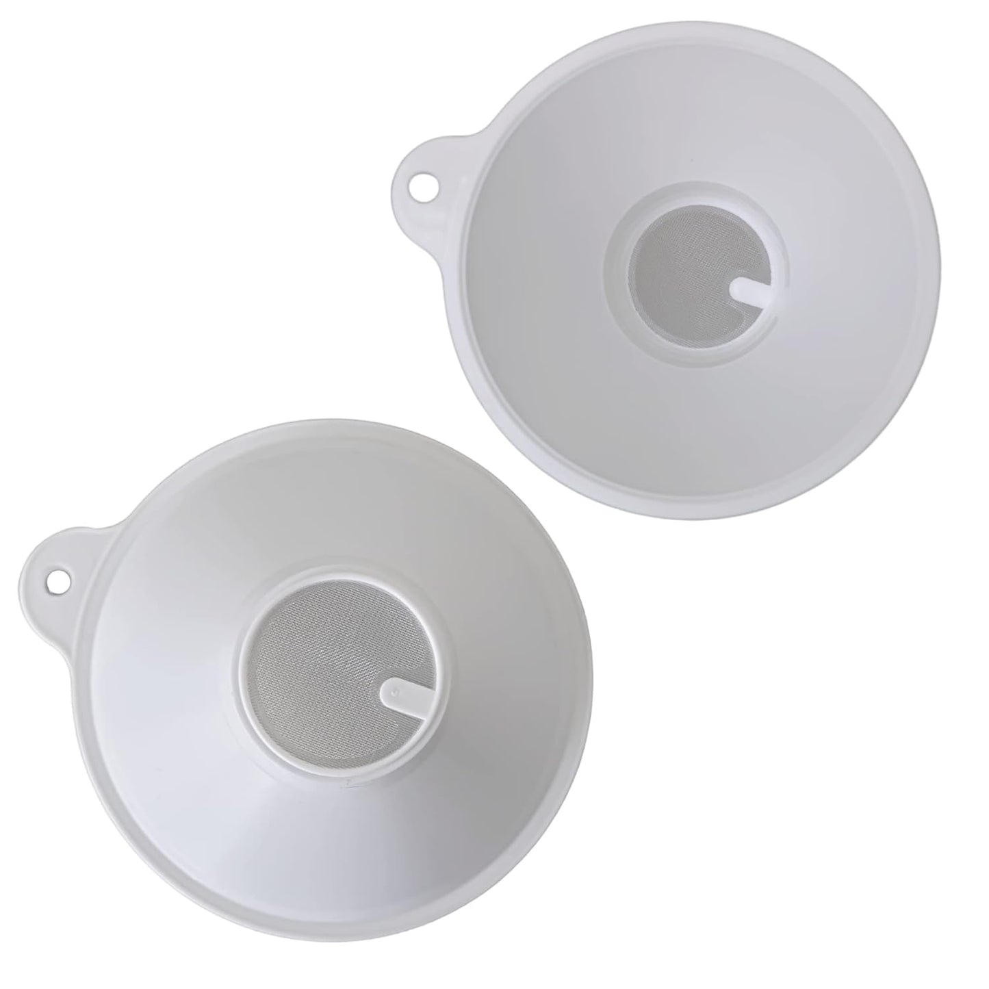 Calculi Strainer with Fine Mesh Screen for Urine Straining 2 Pack | Reusable kidney stone collector for specimen testing, medical labs, and patient care. Durable plastic design