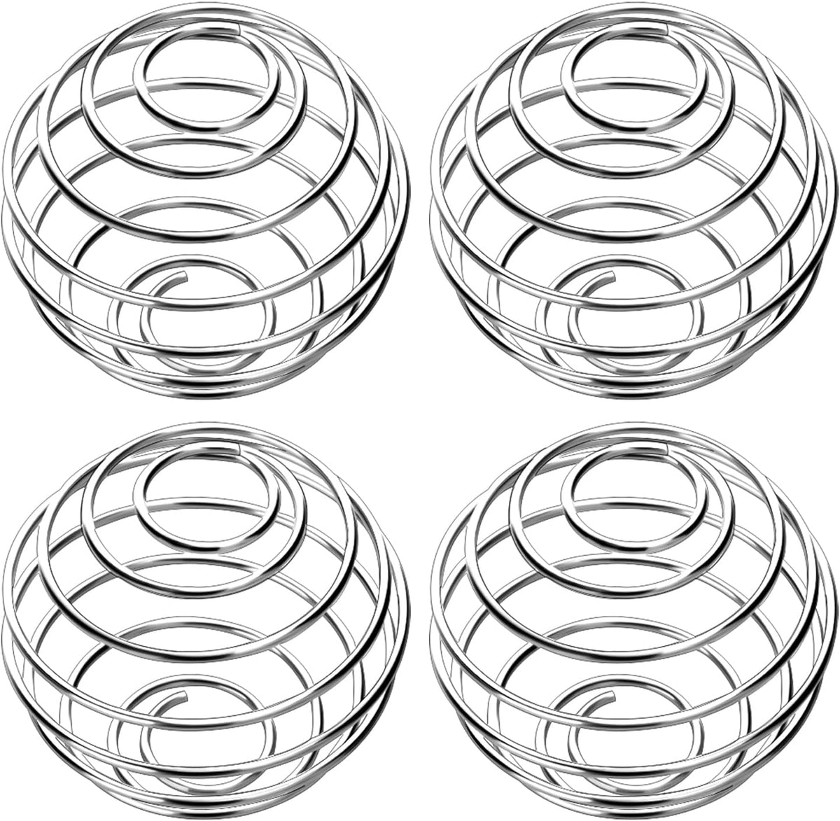 4 Pcs 1.3Inch Small Size Shaker Balls for Protein Shakes,Milkshake and Salad Dressing,304 Stainless Steel Shaker Ball (4, 1.3 Inch)