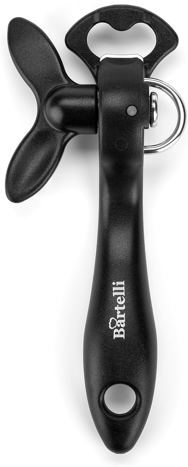 Soft Edge 3-in-1 Ambidextrous Safety Can Opener Jar Opener and Bottle Opener