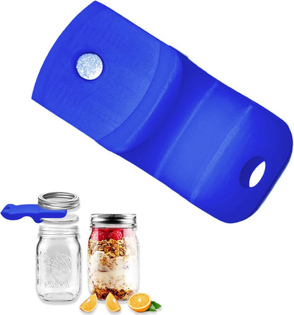Canning Jar Opener, Mason Jar Opener Canning Tool, Releases Vacuum Seal on Wide Mouth and Regular Mouth Lids,Magnetic Jar Lid Lifter for Canning.Ideal for Preserving, Pickling and Home Food Storage
