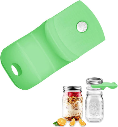 Canning Jar Opener, Mason Jar Opener Canning Tool, Releases Vacuum Seal on Wide Mouth and Regular Mouth Lids,Magnetic Jar Lid Lifter for Canning.Ideal for Preserving, Pickling and Home Food Storage