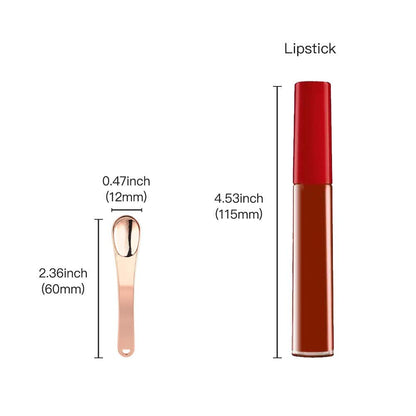 6 Pieces Metal Cosmetic Skincare Spatula, Mini Mask facial Reusable Scoop, Makeup Beauty Spoons for Cream, Lotions, Moisturizers (Rose Gold, Gold, Silver)