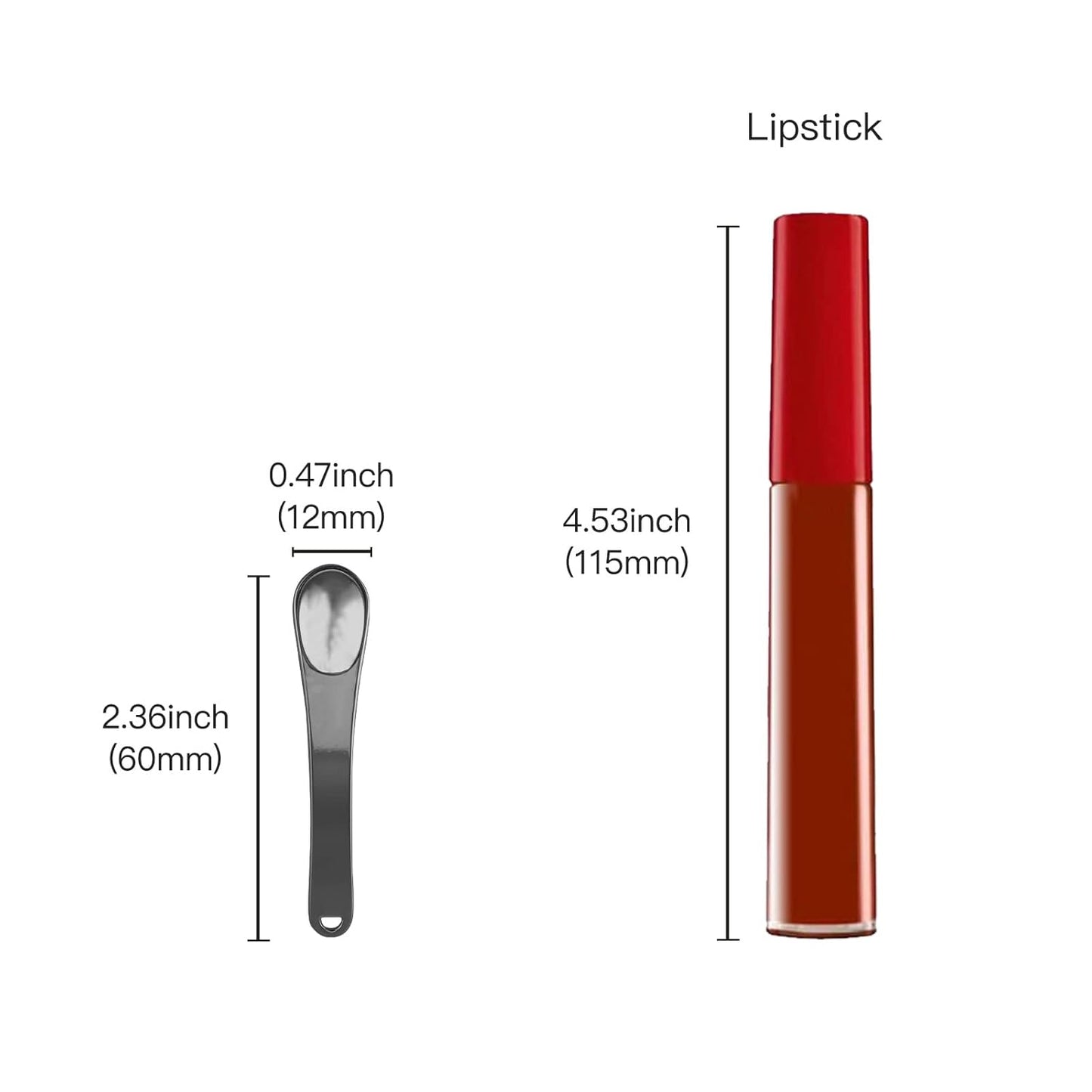 6 Pieces Metal Cosmetic Skincare Spatula, Mini Mask facial Reusable Scoop, Makeup Beauty Spoons for Cream, Lotions, Moisturizers (Rose Gold, Gold, Silver)