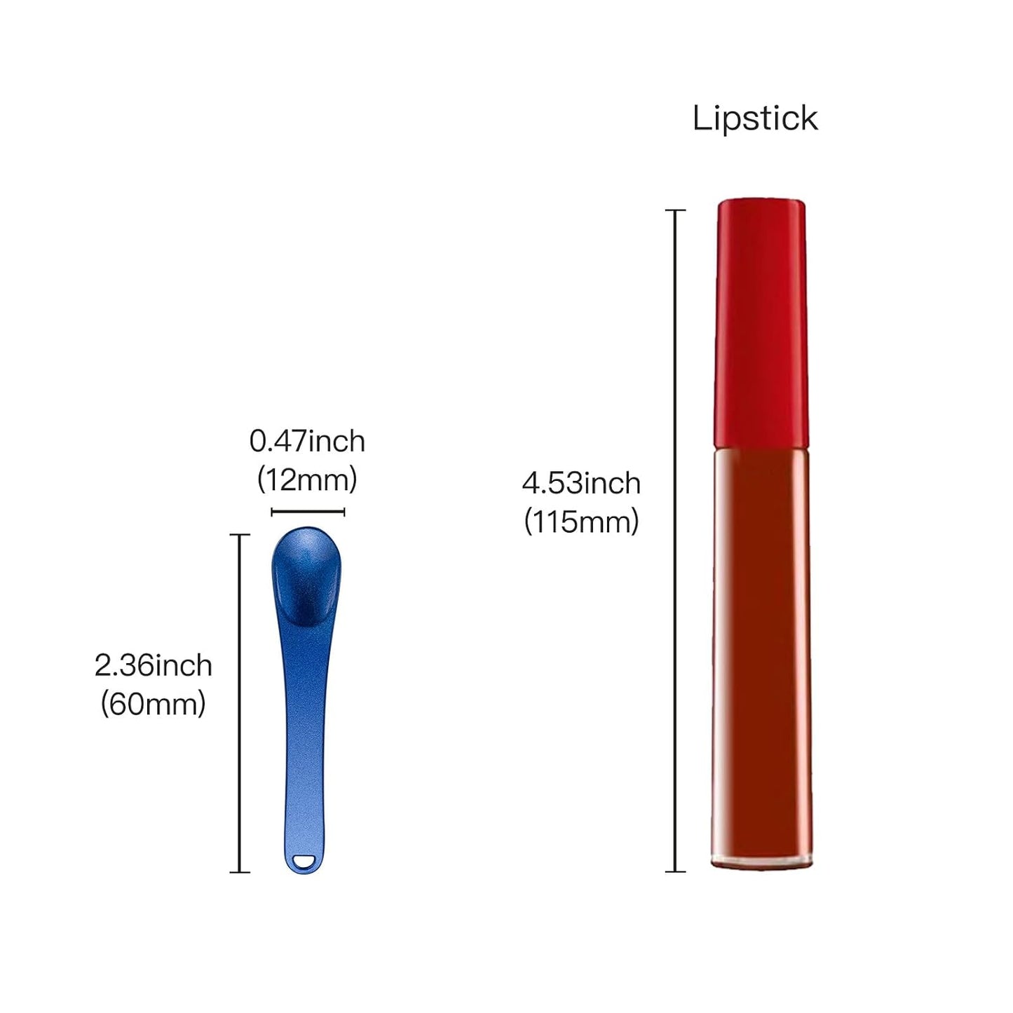 6 Pieces Metal Cosmetic Skincare Spatula, Mini Mask facial Reusable Scoop, Makeup Beauty Spoons for Cream, Lotions, Moisturizers (Rose Gold, Gold, Silver)