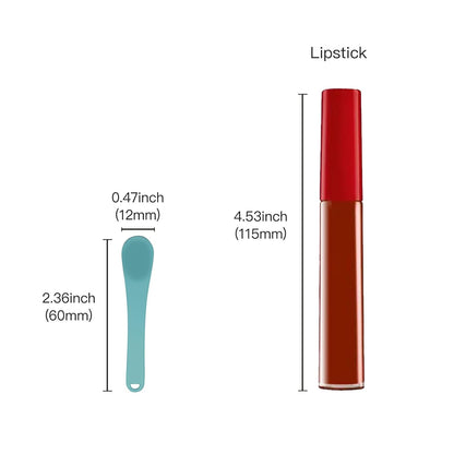 6 Pieces Metal Cosmetic Skincare Spatula, Mini Mask facial Reusable Scoop, Makeup Beauty Spoons for Cream, Lotions, Moisturizers (Rose Gold, Gold, Silver)