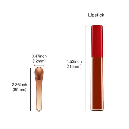 6 Pieces Metal Cosmetic Skincare Spatula, Mini Mask facial Reusable Scoop, Makeup Beauty Spoons for Cream, Lotions, Moisturizers (Rose Gold, Gold, Silver)