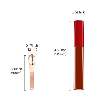 6 Pieces Metal Cosmetic Skincare Spatula, Mini Mask facial Reusable Scoop, Makeup Beauty Spoons for Cream, Lotions, Moisturizers (Rose Gold, Gold, Silver)