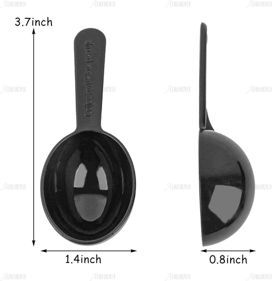 5 Pack Tablespoon Coffee Scoop Plastic Measuring for Milk Powder Fruit Seed Spices