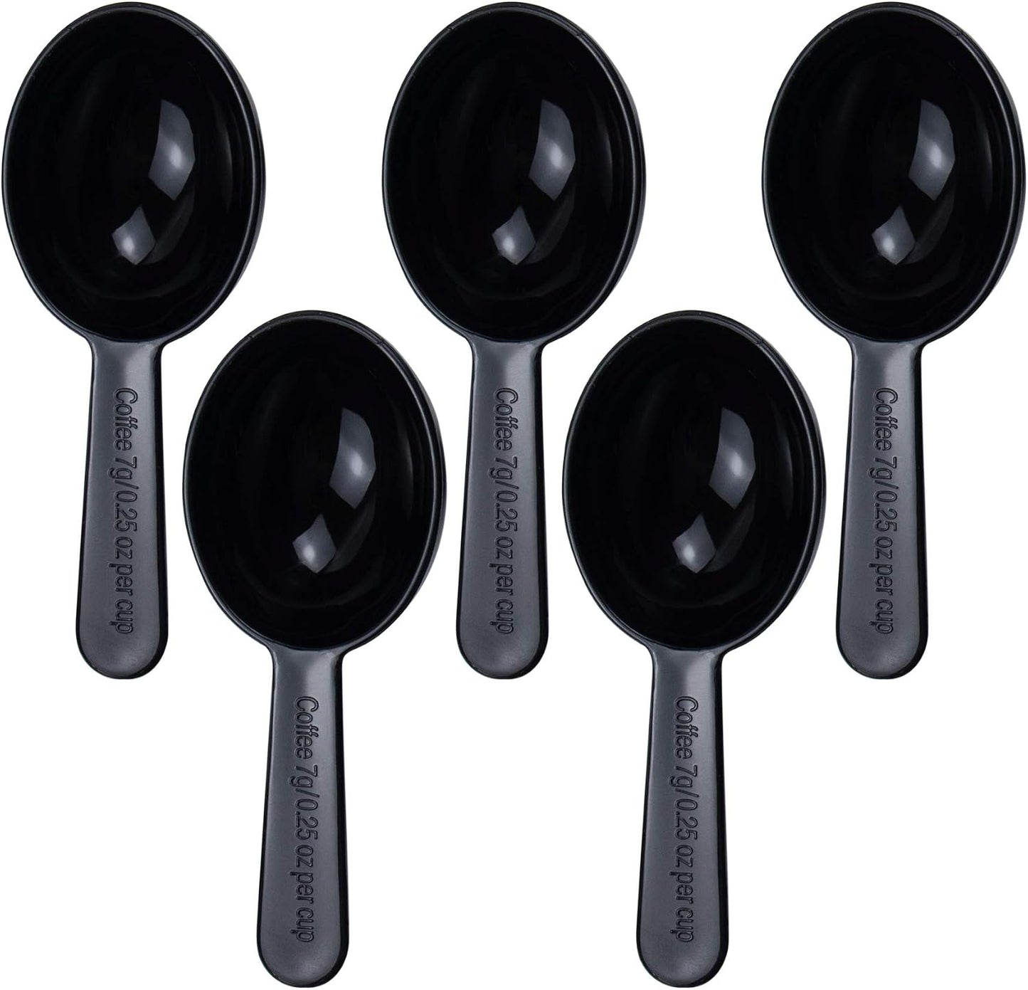5 Pack Tablespoon Coffee Scoop Plastic Measuring for Milk Powder Fruit Seed Spices