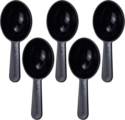5 Pack Tablespoon Coffee Scoop Plastic Measuring for Milk Powder Fruit Seed Spices