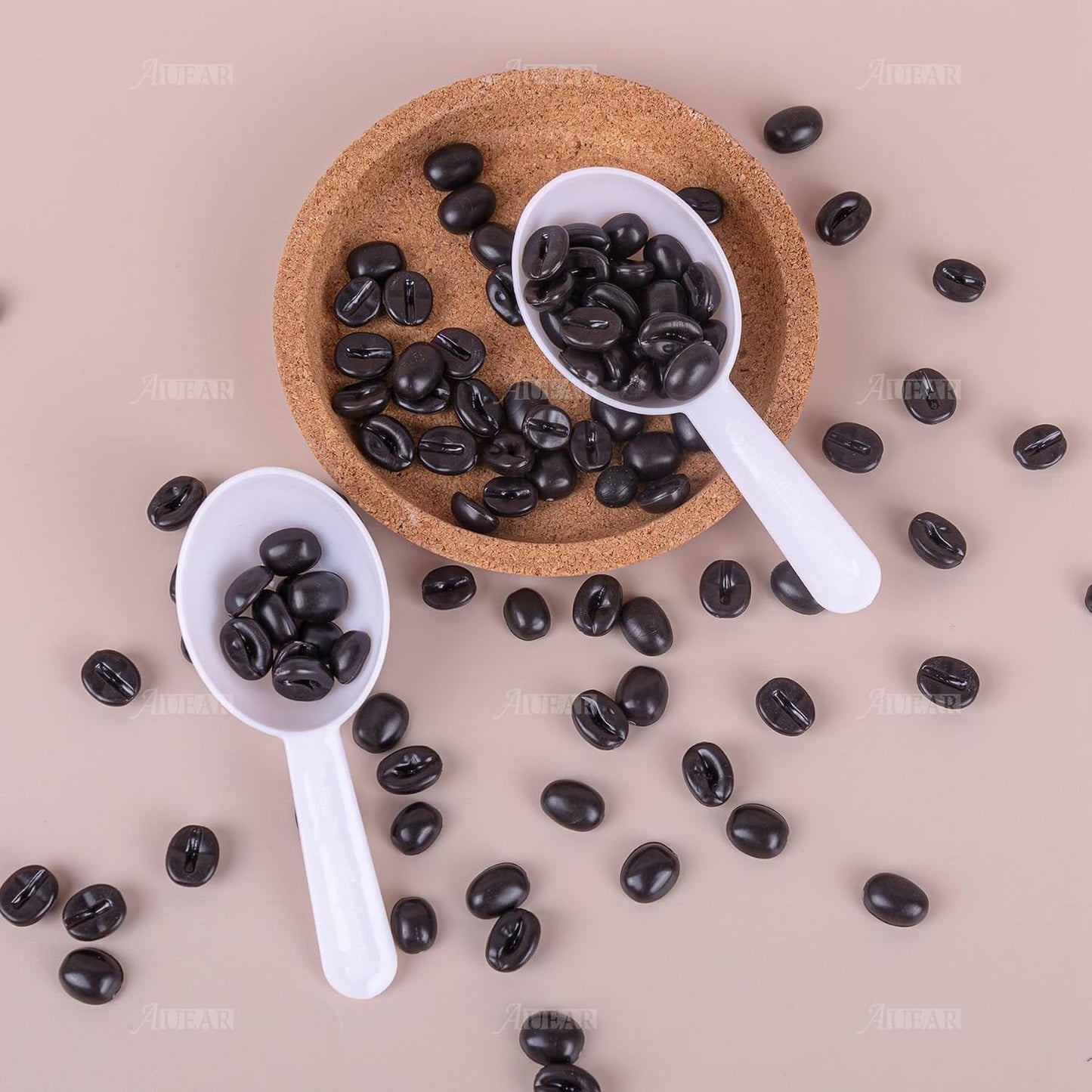 5 Pack Tablespoon Coffee Scoop Plastic Measuring for Milk Powder Fruit Seed Spices