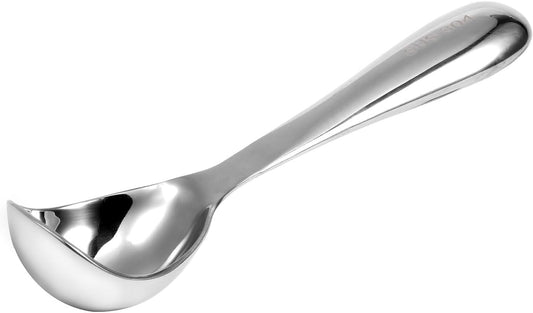 Ice Cream Scoop, Heavy Duty 304 Stainless Steel Ice Cream Scoop with Comfortable Handle, Dishwasher Safe