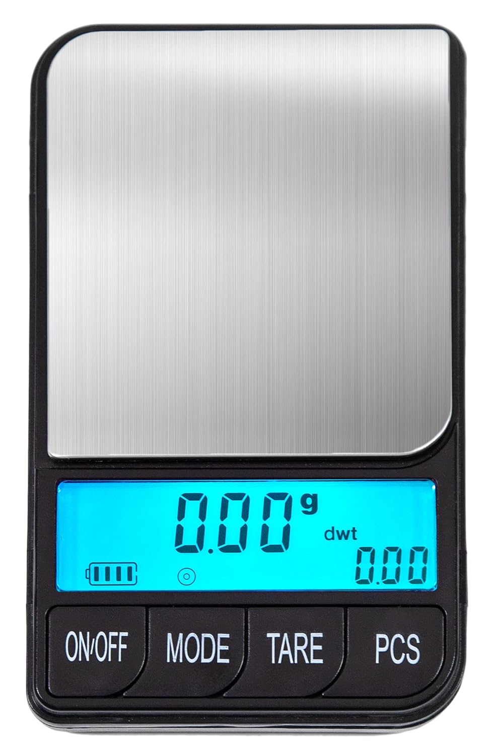 Digital Pocket Scale AC Series 1200g x 0.1g | High Precision 0.1g Accuracy Mini Gram Scale for Kitchen, Lab, Jewelry, Coin Scale, Small Digital Gram Scale Portable Travel Scale