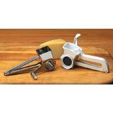American Metalcraft SCG8 Hand-Crank Rotary Cheese Grater, Stainless Steel, 1 Cyclinder,Silver