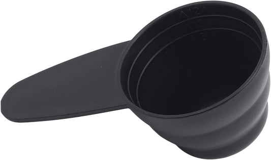 Black Plastic Coffee Scoop Measuring Scoop Suitable for Ground Beans Coffee Beans Tea,Coffee,Tea and Espresso,Kitchen and Dining