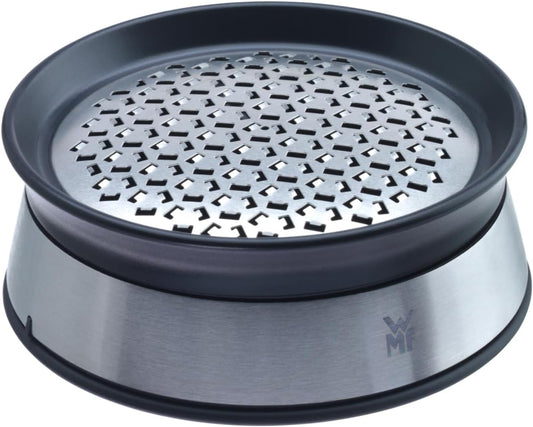 644646030 Kitchen Classics Ginger Grater with Storage Container Cromargan Stainless Steel Plastic, Black