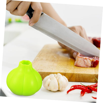 Silicone Garlic Peel Tool for Kitchen Efficient Skin Remover No Waste Design Easy to Use Garlic Peeler Tube Convenient for Cooking and Gift