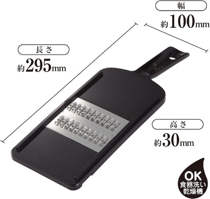 Japanese Julienne Slicer, Mandoline Slicer,Stainless Streel, Fine Regular, 0.08 Inches Thickness, Dual-action Blade, Made in Japan
