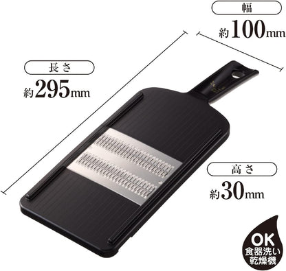 Japanese Julienne Slicer, Mandoline Slicer,Stainless Streel, Fine Regular, 0.08 Inches Thickness, Dual-action Blade, Made in Japan