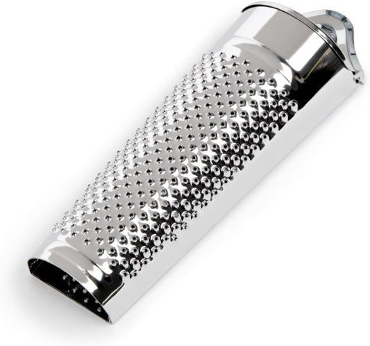Fox Run Stainless Steel Cone Nutmeg Grater, 5.5" With Storage