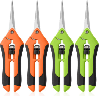 Garden Pruning Shears 3 Pack Gardening Shears Garden Scissors Stainless Steel Plant Flower Scissors Clippers Pruning Shears tijeras de jardinería