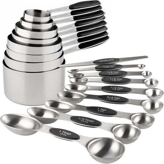 Measuring Cups and Spoons Set Stainless Steel Measuring Cup Measuring Spoon