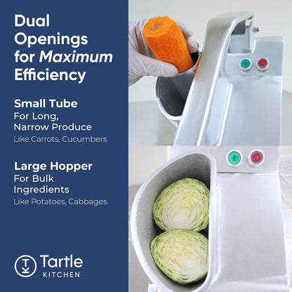 TK Commercial Vegetable Chopper 550W - 5 Discs for Food Processing - NSF