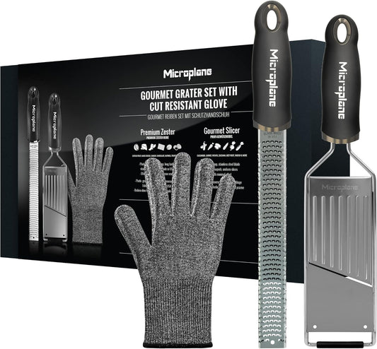 Gourmet Kitchen Grater, 335x160x39mm, Black