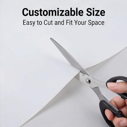 48” x 24”Silicone mat, Large Silicone Heat-Resistant mat, Kitchen countertop Non-Slip mat, Craft Table placemat.(Translucent)