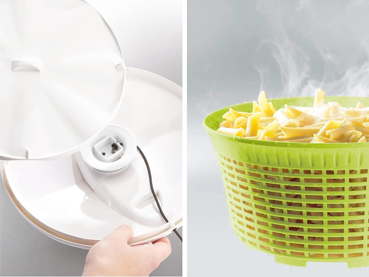 Comfortline Signature Salad Spinner – Ergonomic Left/Right-Handed Spin