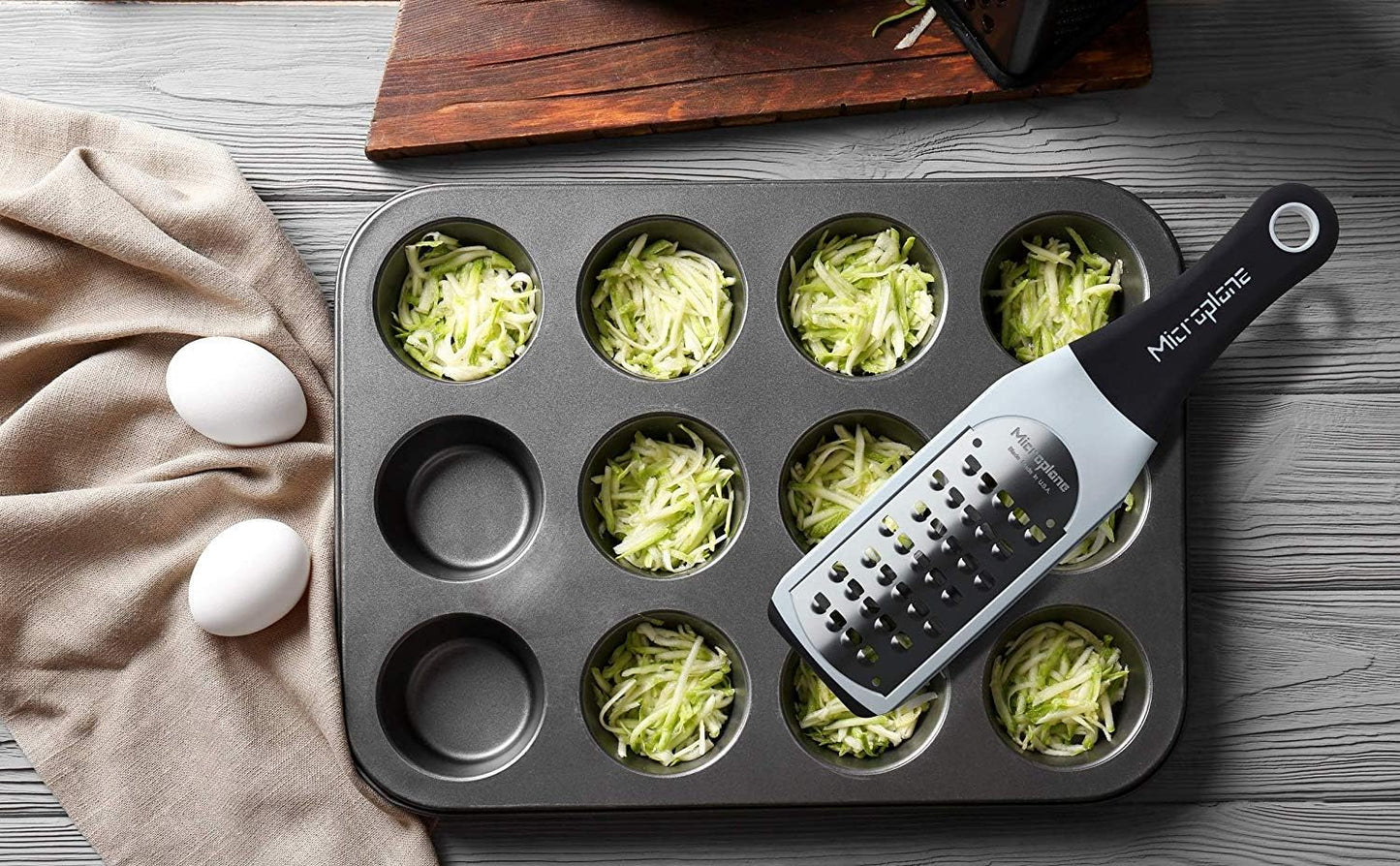 Artisan Series Cheese Grater and Zester (Extra Coarse, White)