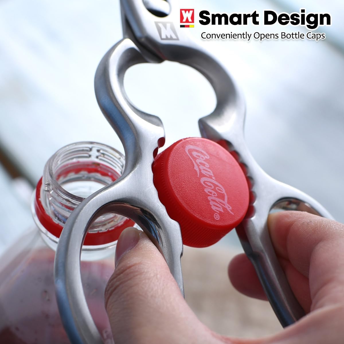 Stainless Steel Kitchen Scissors, Multi-Purpose Shears for Meat, Vegetables, Poultry & Seafood, Razor-Sharp Blades, Ergonomic Grip, Herb Stripper, Dishwasher Safe (Food Scissors 1601)