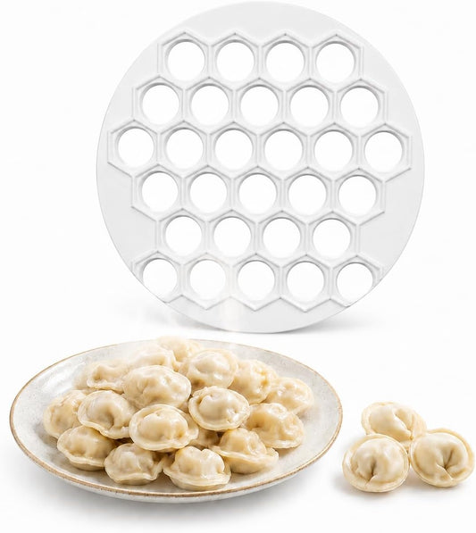 Dumpling Mold Pelmeni Maker Russian Ravioli Maker Plastic Kitchen Supply for Chinese Dumpling Multi-Hole Dough Form for Homemade Dumplings