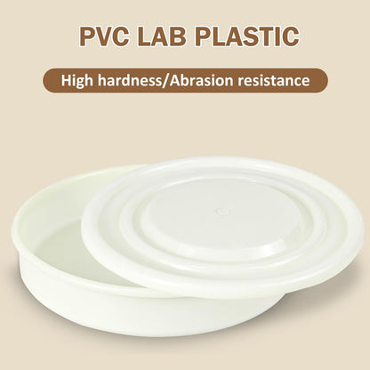 7.9" (20cm) PVC Lab Sieve, Nylon Mesh, 80 Mesh (0.2mm) Screen Sifter
