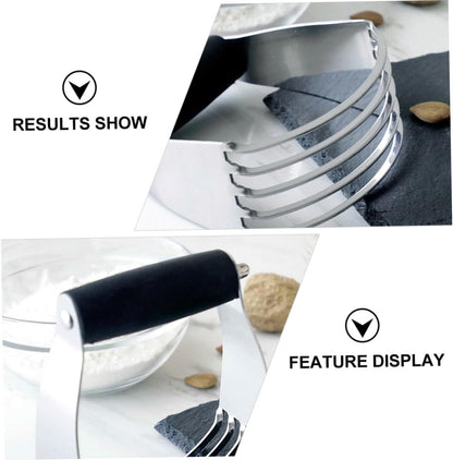 Stainless Steel Dough Cutter for Pastry, Rust Resistant Hand Tool