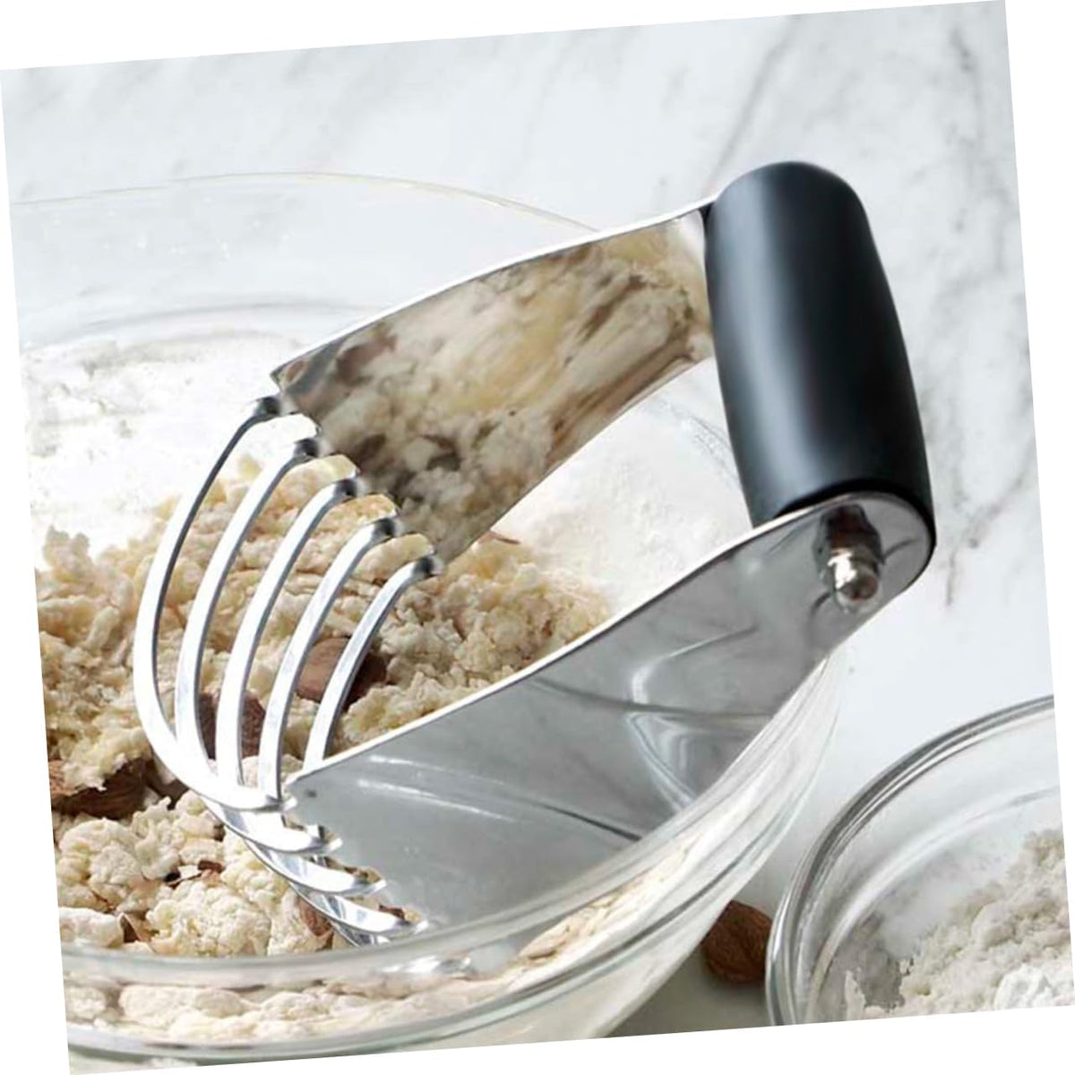 Stainless Steel Dough Cutter for Pastry, Rust Resistant Hand Tool