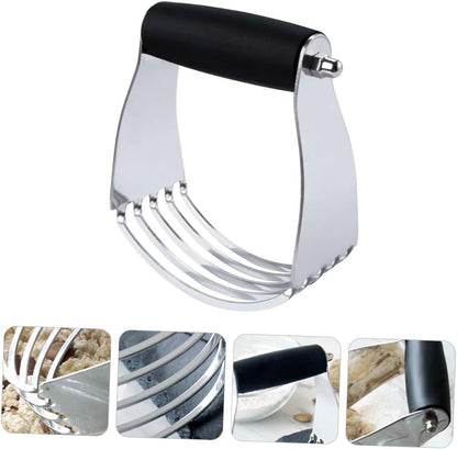 Stainless Steel Dough Cutter for Pastry, Rust Resistant Hand Tool