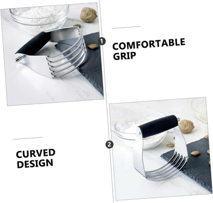 Stainless Steel Dough Cutter for Pastry, Rust Resistant Hand Tool