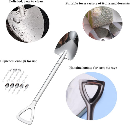 Serving Spoons,Teaspoons,Mini Small Spoons for Coffee Tea Espresso Dessert