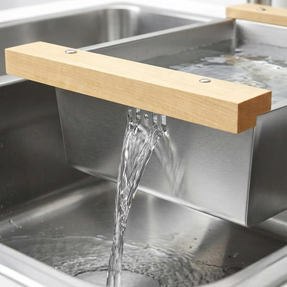 Over the Sink Colander & Dish Basin Combo,Dish Pan for Sink,Sink Wash Basin