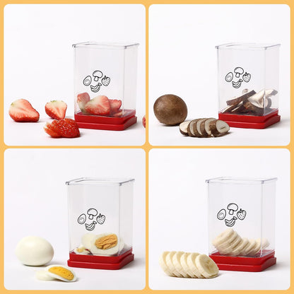 3 Pack Cup Slicers, Quickly Making Fruit Vegetable Salad